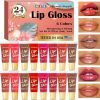 Amazon: $8.99 ($12.99) 24 Pack Lip Gloss Set, Color Lip Oil for Dry Cracked Lips Moisturizing