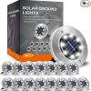 Amazon: $14.99 ($39.99) Solar Lights for Outside,12 Pack Solar Lights Outdoor Waterproof