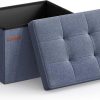 Amazon:  $14.96 ($23.99) Small Folding Storage Ottoman, Foot Rest Stool