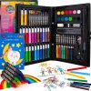 Amazon: $9.49 ($18.99)  Deluxe Art Set For Kids – Ideal Beginner Artist Kit Includes 101 Pieces – Watercolor