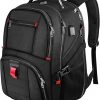 Amazon:$24.99 ($33.51)YOREPEK Travel Backpack, Extra Large 50L Laptop Backpacks for Men Women, Water Resistant College Backpacks Airline Approved Business Work Bag with USB Charging Port Fits 17 Inch Computer, Black