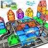 Amazon$11.89 ($29.99)Magnetic Tiles Road Set, Magnetic Building Blocks for Toddlers, STEM Construction Toys for Kids Ages 3+, Gifts Toys for Boys & Girls - 38 PCS