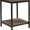 Amazon:$20.99 ($59.99)Sauder North Avenue Side Table, Smoked Oak finish