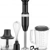 Amazon:$69.92 ($99.99)KitchenAid Variable Speed Corded Hand Blender with Accessories, Black Matte, KHBV83BM
