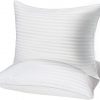 Amazon:$17.99 ($19.99)Hotel Collection Bed Pillows for Sleeping, Bed Pillows Queen Size Set Of 2,Gusseted Pillow for Back, Stomach or Side Sleepers