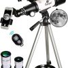 Amazon:$78.25 ($129.99)Gskyer Telescope, 70mm Aperture 400mm AZ Mount Astronomical Refracting Telescope for Kids Beginners - Travel Telescope with Carry Bag, Phone Adapter and Wireless Remote.