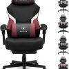 Amazon:$100.79 ($149.99)GTRACING Fabric Gaming Chair, Breathable Gamer Chair with Mesh Back Support and Footrest, Comfy Ergonomic Computer Office Chair for Adults and Kids - GTPLAYER Series (RED)