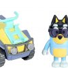 Amazon:$9.29 ($14.99)Bluey Vehicle and Figure Pack Beach Quad with Bandit with 2.5-3 Inch Figure and Surfboard Accessory