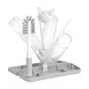 Amazon:$5.00 ($14.99)Ubbi On-The-Go Drying Rack and Brush Set, Includes Travel Case and Bottle Brush for Compact Storage, Holds Up to 8 Bottles, Baby Travel Accessories, Gray