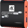 Amazon:$14.99 ($37.99)Capture Card for Nintendo Switch with 4K Pass-Through, USB3.0 1080P 60FPS HDMI Video Cam Link Game Capture for Streaming, Work with Xbox PS4 PS5 PC DSLR for OBS Twitch Live Broadcasting and Recording