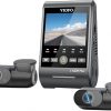 Amazon : $199.99 ($269.99)  VIOFO A229 Plus 3 Channel Dash Cam, Dual STARVIS 2 Sensors, 3-Channel HDR, 1440P+1440P+1080P Front Inside and Rear Car Camera, 5GHz Wi-Fi, Voice Control, Ultra-Precise GPS, 24 Hours Parking Mode