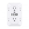 Amazon:  $7.99 ($15.99) Surge Protector Outlet Extender, 6-Outlet Splitter w/ 4 USB Wall Charger