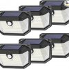 Amazon:$31.99 ($44.99)6-Pack Solar Wall Lights Outdoor with 3 Modes & Reflector, Waterproof Bright 178 LEDs Motion Sensor Security Lights, Solar Powered Flood Lights for Patio Garden Yard Porch Garage Front Door