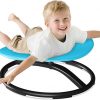 Amazon : $44.99 ($64.99) 21'' L × 19'' W Large Size Spinning Chair for Autistic Kids, Toddler Sensory Spinning Chair, Sensory Toys Gifts for Kids with Autism & ADHD, Sit and Spin Training Body Coordination, Azure Rounded Shape