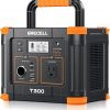 Amazon : $123.49 ($169.99)  Portable Power Station 300W, GRECELL 230.88Wh Solar Generator with 60W USB-C PD Output, 110V Pure Sine Wave AC Outlet Backup Lithium Battery for Outdoors Camping Travel Home Blackout