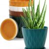 Amazon:  $6.45 ($9.99)  5pk 4 Inch Plastic Planter Pots w/ Drainage Holes & Saucers