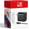 Amazon : $15.10 ($25.99)  Switch 2 Charger - 60W AC Adapter for Nitendo 2 with 5FT Long Cable, Support 4K TV Dock, PD 3.0 Fast Charging Power 20V/3A for Nintendo Switch Batteries Chargers [Replacement for OEM Switch2 Charger]