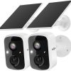 Amazon:  $39.99 ($79.99) Solar Camera Security Outdoor, 2 Pack 100% Wireless 3K 4MP Surveillance Indoor WiFi Smart Cameras