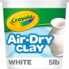 Amazon:  $10.62 ($13.99) Air Dry Clay (5lbs), Teacher Supplies, Natural White Modeling Clay for Kid