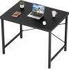 Amazon : $21.96 ($29.99)   Sweetcrispy Computer Desk, Small Office 32 Inch Kids Student Study Writing Work with Metal Frame Wood Tabletop Modern Simple Home Bedroom Table - Black ﻿