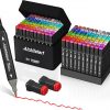 Amazon: $16.79 ($23.99) 80 Colors Alcohol Markers Set – Dual-Tip Art Markers