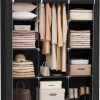 Amazon : $37.99 ($53.99) SONGMICS Portable Closet, Clothes Storage Organizer with 10 Shelves, 1 Clothes Hanging Rail, Non-Woven Fabric Closet, Metal Frame, 51 x 17.7 x 66.1 Inches, Black URYG93BK