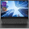 Amazon : $575.00 ($575.00)   Lenovo V-Series V15 Business Laptop, 15.6'' FHD Display, AMD Ryzen 7 7730U, 40GB RAM, 1TB SSD, Numeric Keypad, HDMI, RJ45, Webcam, Wi-Fi, Windows 11 Pro, Black