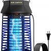 Amazon : $16.99 ($39.99) Endbug Bug Zapper with LED Light, Waterproof Bug Zapper Outdoor Indoor, Mosquito Zapper Outdoor Electric Fly Zapper, Mosquito Killer Fly Trap for Outside Patio Garden Backyard Home, Plug in, Black