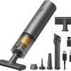 Amazon : $59.99 ($79.99)  HOTO Handheld Car Vacuum Cleaner Cordless, 4-in-1 Portable Mini Vacuum with 20000Pa Strong Suction, Electric Compressed Air Duster Blower for Car, Desk, Computer, Keyboard, Home, Office Cleaning