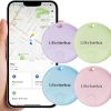 Amazon : $12.99 ($29.99) Air Tag 4 Pack for Apple Find My (iOS Only), Bluetooth Tracker with Ultra-Thin Design, Key Finder for Wallet, Luggage, Backpack, Waterproof Anti-Lost [Apple MFi Certified] - 4 Colors