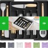 Amazon: $4.89 ($12.99) Silverware Organizer，Adjustable & Expandable Utensil Drawer Organizer