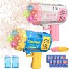 Amazon:  $9.99 ($19.99) Bubble Machine 2 Pack Mini Bubble Gun for Toddlers, Bubble Maker