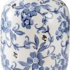 Amazon: $11.49 ($22.99)  Blue and White Ceramic Vase, Decorative Flower Vase for Home Décor