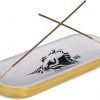 Amazon:  $4.99($9.99) Handmade Tray Burner Wooden Trat Incense Stick Holder Ash Catcher
