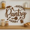 Amazon:  $4.99 ($9.99) Farmhouse Pantry Sign – Pantry Signs Wall Decor, Pantry Word Door Sign