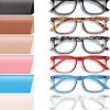 Amazon : $7.99 ($11.99)  NOVIVON 6 Pack Reading Glasses for Women, Reading glasses men, Blue Light Blocking Readers, Computer eye glasses, Cheaters