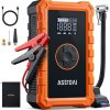 Amazon : $34.99 ($89.99) AstroAI S8 Air Jump Starter with Air Compressor, 1500A Peak Car Battery Jump Starter Portable (6.0 Gas/3.0L Diesel) with 150PSI Cordless Auto-Shutoff Tire Inflator, 12V Battery Charger Booster(Orange)