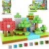 Amazon : $12.99 ($36.99)   Magnetic Blocks-Build Mine Magnet World Edition, Magnetic Toys for Boys & Girls Age 3-4 4-5 6-8,STEM Montessori Sensory Toys for Toddlers Gifts for 3+ Years Old,48PCS Fidget 1'' Cubes Construction Toy