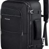Amazon : $26.18 ($37.99) Vancropak Travel Backpack 40L Carry On Backpack for Men & Women Black