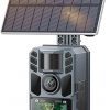 Amazon : $20.65 ($59.99)  Trail Camera 4K 64MP with 5000mAh Rechargeable Battery 64GB Micro Memory Card IP67 Waterproof, Night Vision, Motion Activated, Solar Powered Wildlife Hunting Camera Outdoor