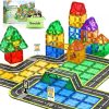 Amazon: $13.29 ($39.99) Magnetic Tiles Route 66 Road Set, STME Building Blocks for Kids