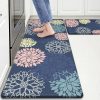 Amazon: $13.99 ($29.99) Kitchen Mats for Floor, 2 PCS Cushioned Anti-Fatigue Mats, Floral Washable Kitchen Rugs, Non-Slip
