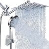 Amazon:  $29.98 ($49.99)  Rain Shower Head with Handheld Spray Combo, 10 Inch Adjustable