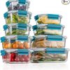 Amazon: $27.29 ($35.99) Glass Food Storage Containers with Airtight Lids