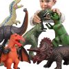 Amazon : $25.49 ($59.99) 6 Piece Jumbo Dinosaur Toys for Kids 3-5 and Toddlers, Large Soft Dinosaur Toys for Lovers - Perfect Party Favors, Birthday Gifts