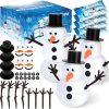 Amazon: $5.59 ($9.99) 4 Pack Christmas Crafts, Air Dry Clay Snowman Craft from