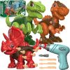 Amazon : $22.55 ($32.00) Laradola Dinosaur Toys for 4 5 6 7 8 Year Old Boys, Take Apart Dinosaur Toys for Kids 3-5 5-7 STEM Construction Building Kids Toy with Electric Drill, Party Birthday Gifts