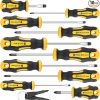 Amazon:  $9.99 ($16.99)  10-Piece Magnetic Screwdrivers Set