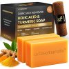 Amazon: $7.49 ($14.97) 2Pk Kojic Acid Soap + African Net Sponge (142g Turmeric bars)