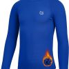 Amazon:$12.99 ($19.99)G Gradual Youth Boys Compression Thermal Shirt Long Sleeve Fleece Undershirt for Boy Football Baseball Soccer Base Layer